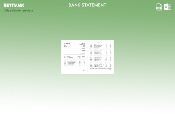 модерен стил Обединетото Кралство Monzo шаблон за извод од банка